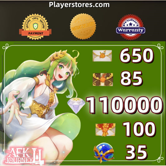 [EN Server] AFK Journey Account: 1300-1500 Pulls Total