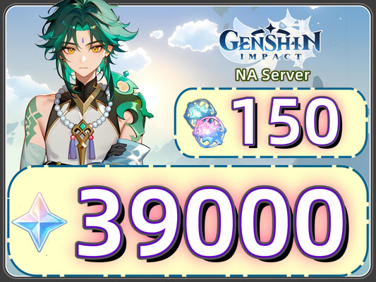 [NA Server] Genshin Impact Account: 39000 Primogems + 150 Draws