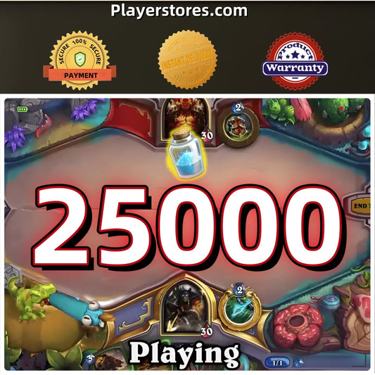 [EU Server] Hearthstone Account: 25000 Dusts 2-10 Arena Entry