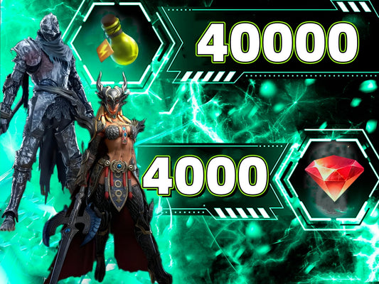 RAID Shadow Legends Account: Drakespike+Visix 4000 Gems 40000 Energy 600 Shards With 12 Legendary