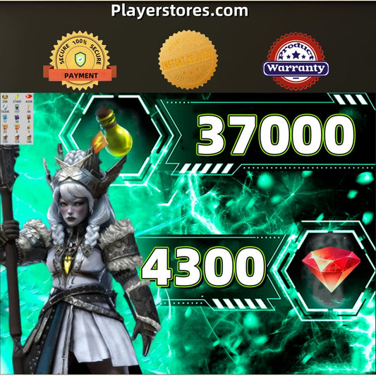 RAID Shadow Legends Account With 2025 New Legendary Senna Amberheart 4300 Gems 37000 Energy  Random 15 Legendary