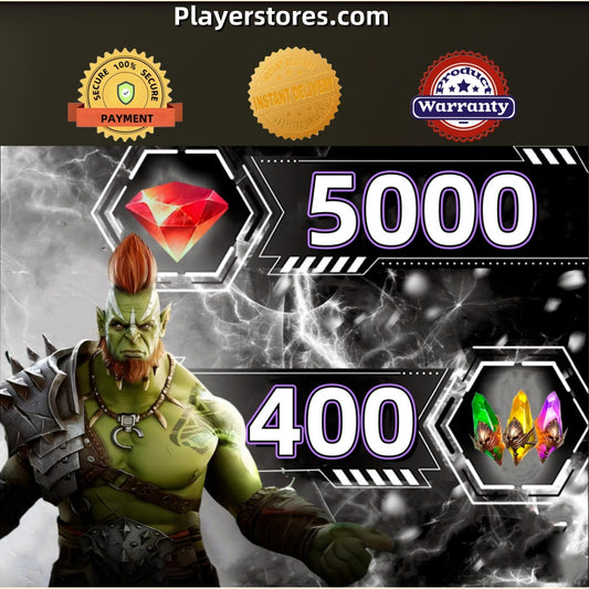 RAID Shadow Legends Account With 5000 Gems 400 Shards 20000 Energy Random 5-8 Legendary