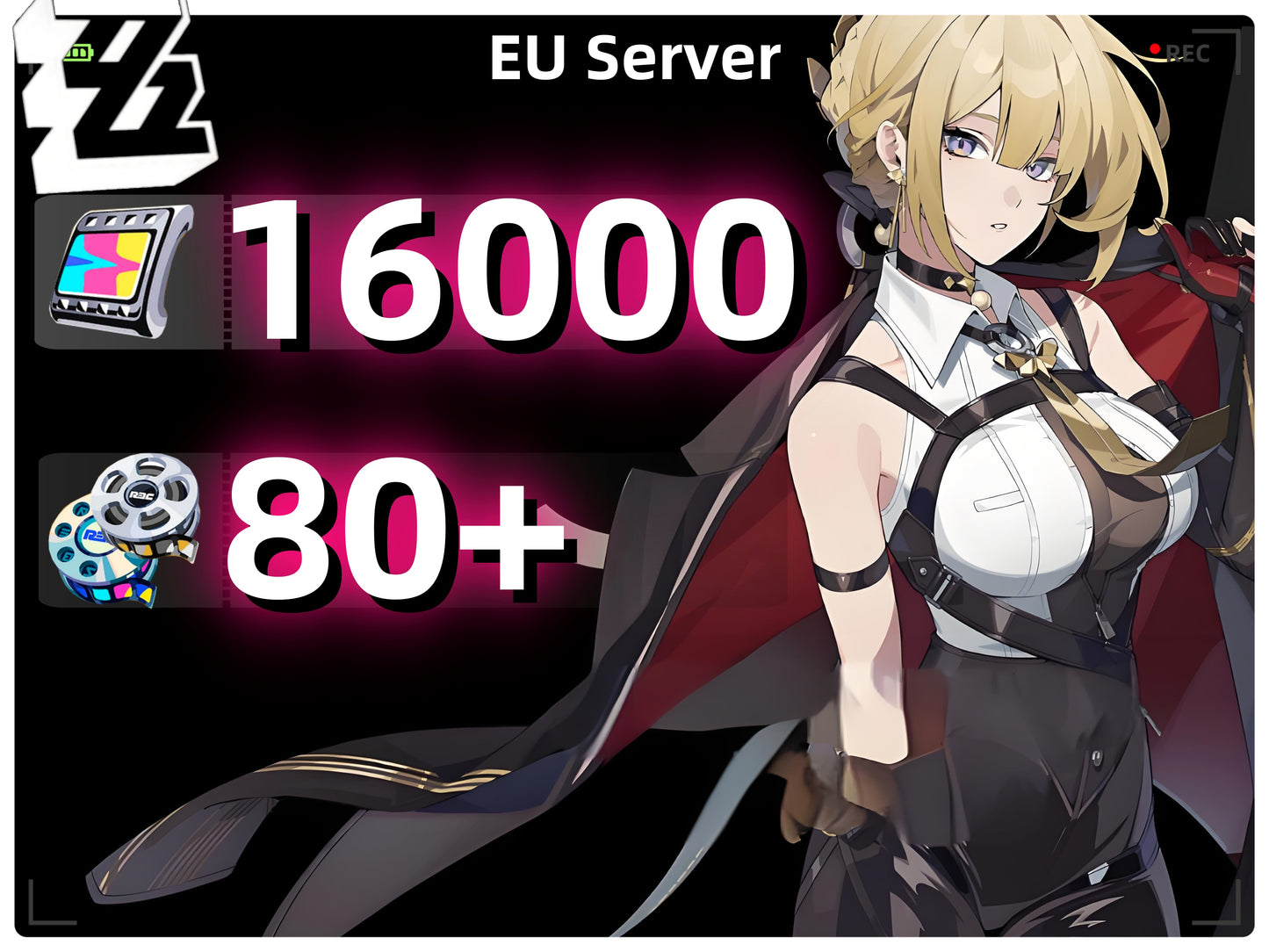 [EU Server] Zenless Zone Zero Account:  260+ Pulls Total